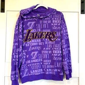 NWT NBA Lakers purple hoodie